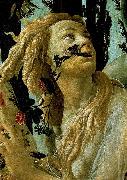 BOTTICELLI, Sandro La Primavera, Allegory of Spring (detail) oil painting on canvas